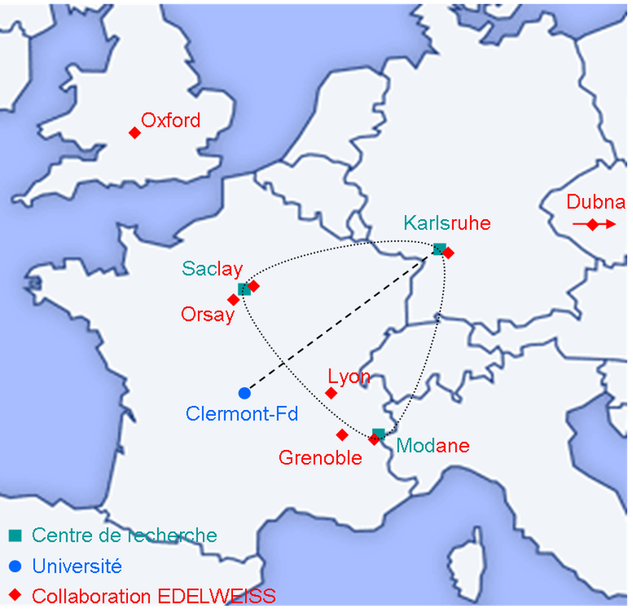 Carte des instituts